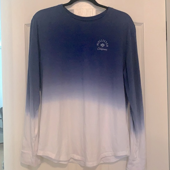 Hollister Ombre Long Sleeve Tshirt 